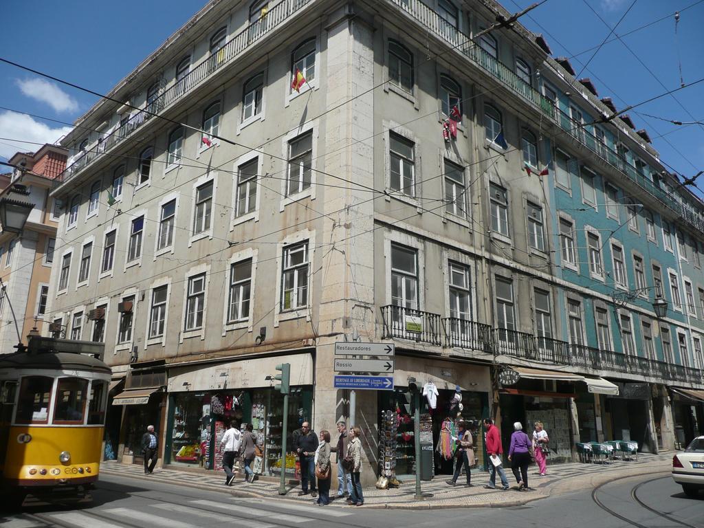 Hotel Pensao Prata Lisboa Exterior foto